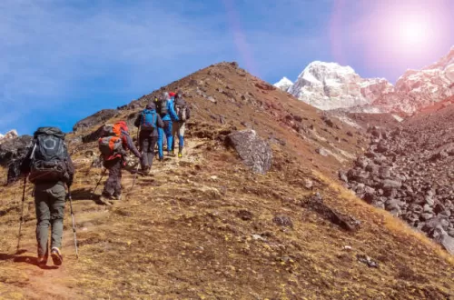 4 days Mount Meru hiking tour
